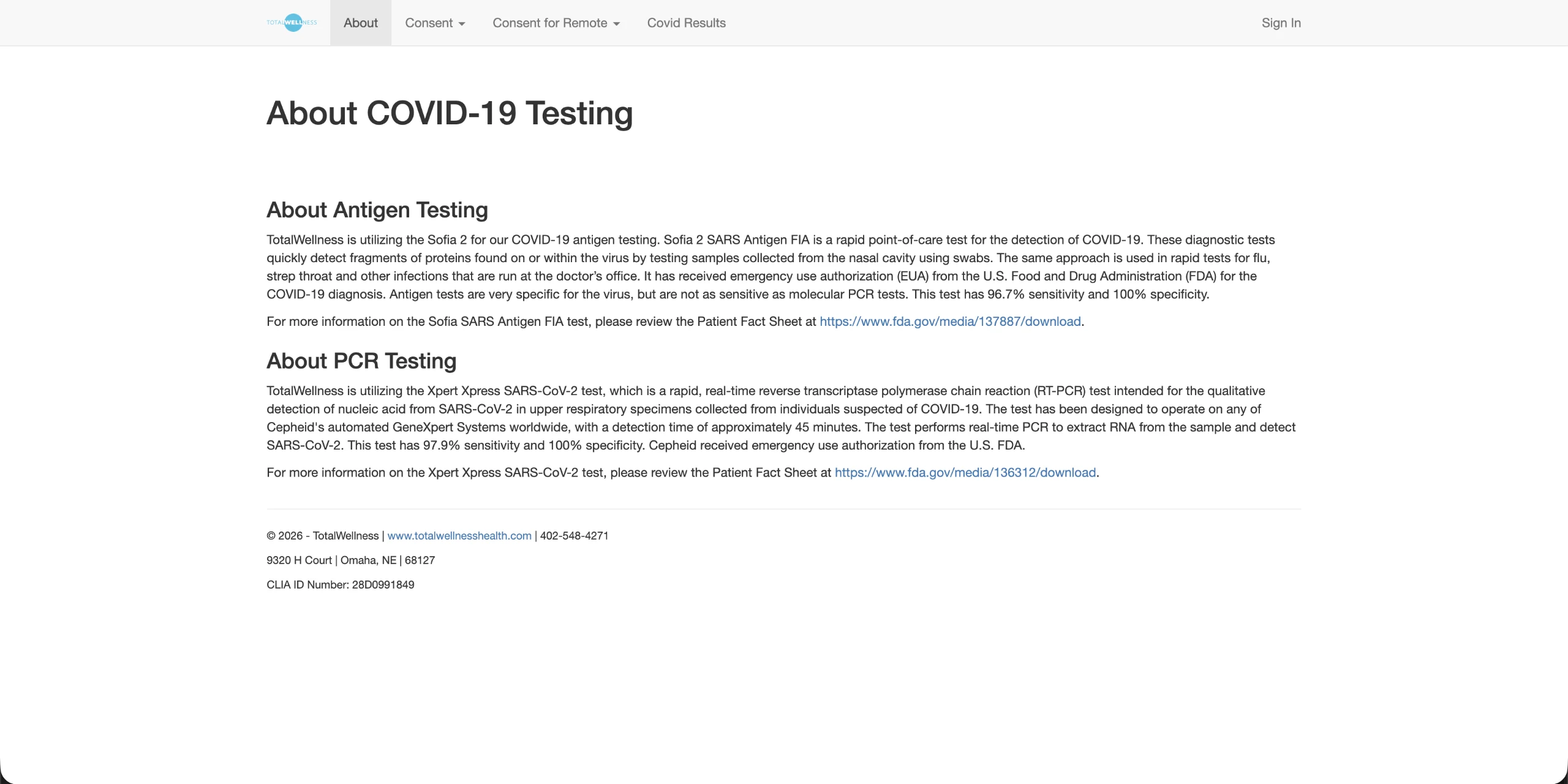 COVID Testing & Vaccination project photo
